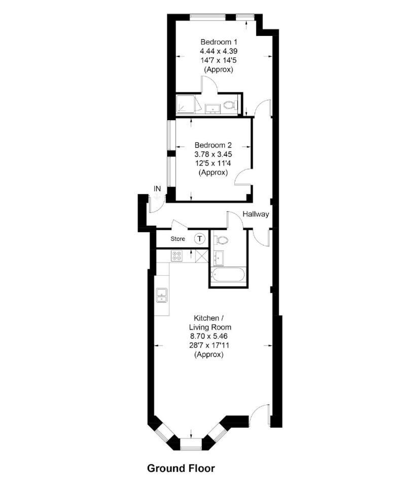Stunning 2 Bed Apartment Sea Views And Parking Worthing Exterior foto